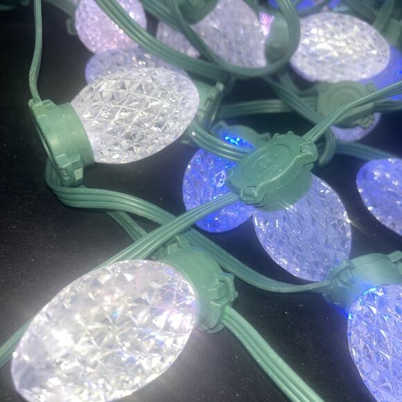 2 Sets GE 36 Color Changing C9 LED White/Multi-Color Lights w/14 Functions - Picture 4 of 14